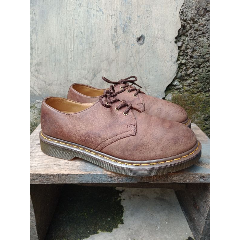 Dr martens 1461 Crazy horse 3hole Docmart dokmart Sepatu Kulit Original