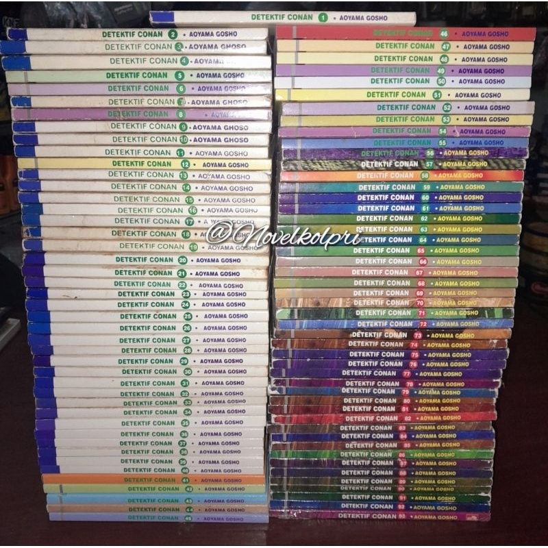Komik SET Detektif Conan 1-93