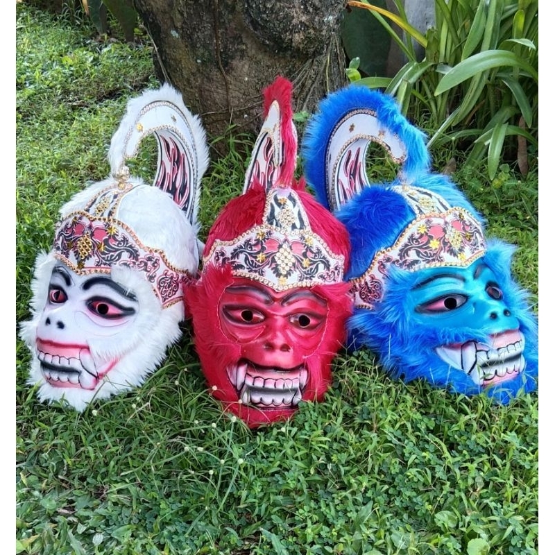 Topeng hanoman, kostum hanoman