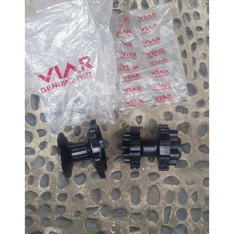Tromol viar cross x 150 sepasang ori baru