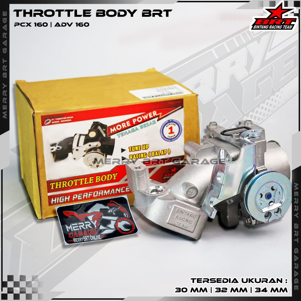 Throttle Body BRT TB PCX 160 / ADV 160 30mm 32mm 34mm