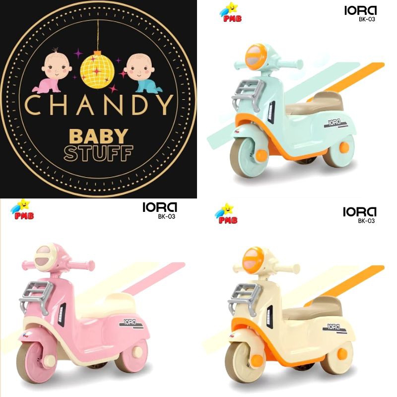 MAINAN MOTOR ANAK VESPA ANAK KEREN EXOTIC ET 2122 / SHP MB 691/ ET 2135 (DOMBA)/ ET 2131/ ET 2162/ I