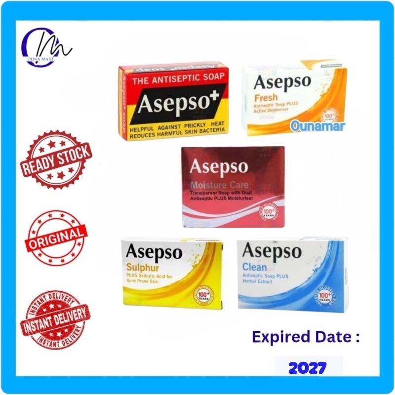 SABUN ASEPSO ANTISEPTIK PLUS SULFUR