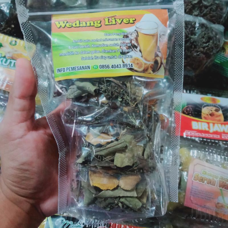 

Wedang herbal liver - minuman rempah herbal - mengobati sakit liver - isi 5 - minuman kesehatan alami - original Jogja