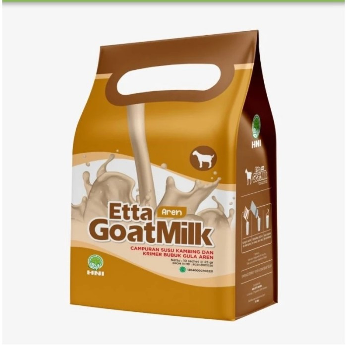 

SUSU ETTA GOATMILK GULA AREN HNI HPAI 100% ASLI