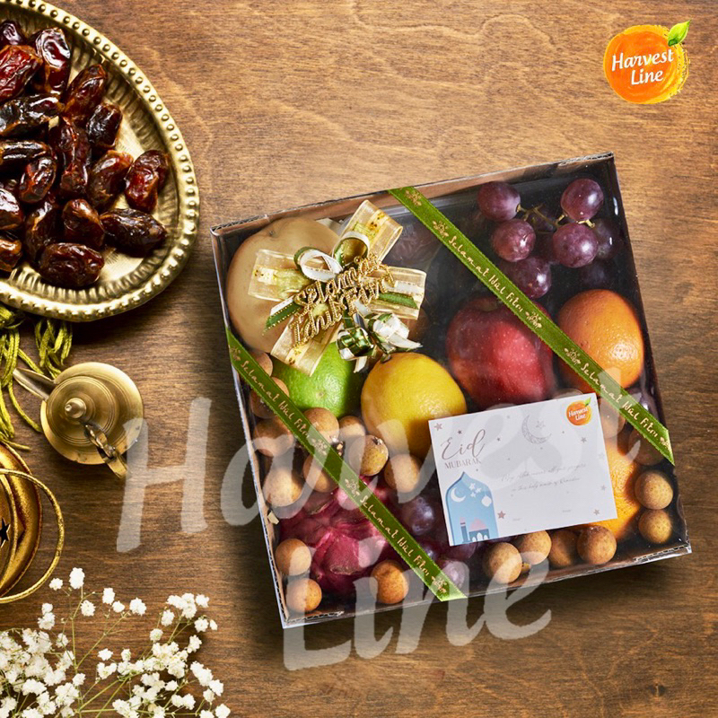 

Parcel Hampers LEBARAN IDUL FITRI EID Buah Fruit Box Free Kartu Ucapan [HARVEST LINE]