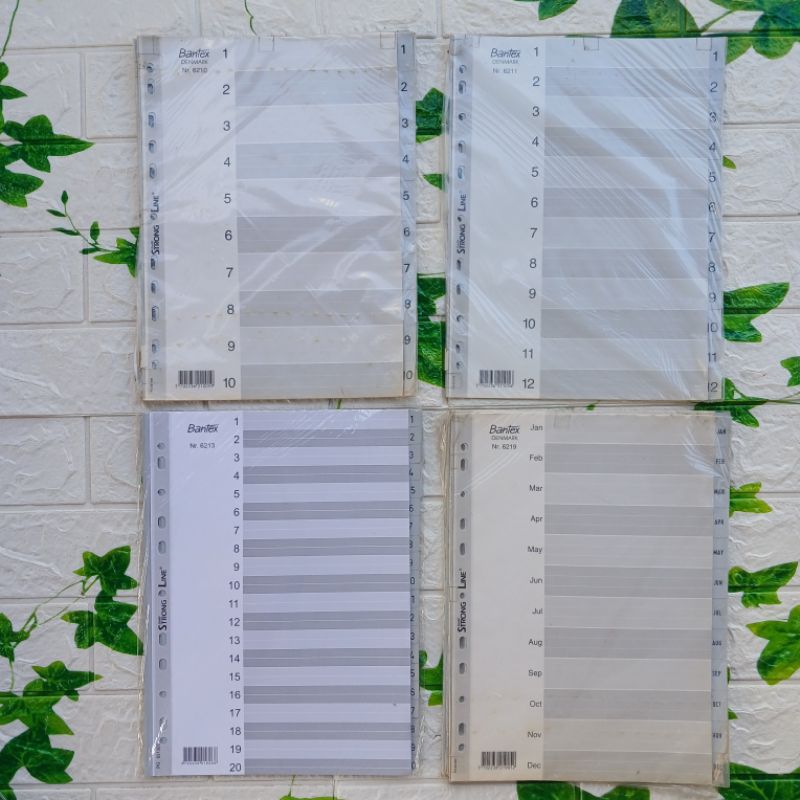 

Sale Bantex Index A4 No 6210 No 6211 No 6213 No 6219