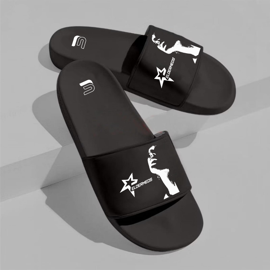 Sandal Slop Pria/Sandal Slide Pria Premium/Sandal Slip On Pria Kekinian