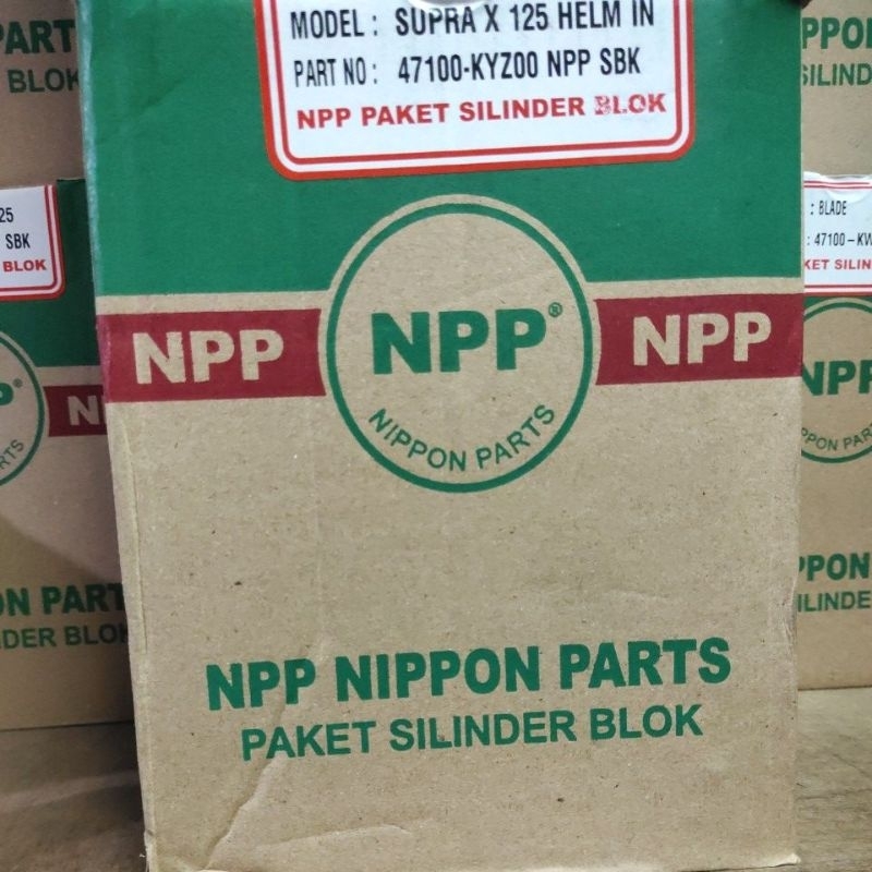 BLOK SEHER NPP Supra X 125 helm in