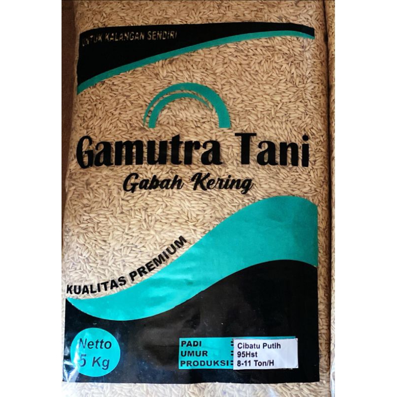 

Padi Cibatu Putih Gamutra Tani 5 Kg
