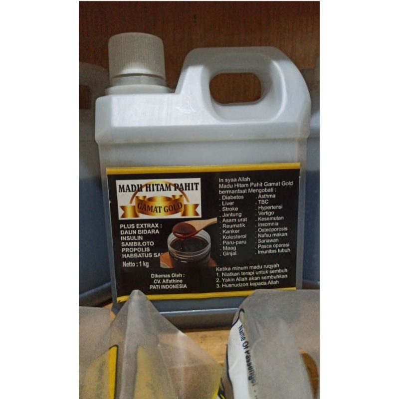 

Madu Hitam Pahit 1000 Gram