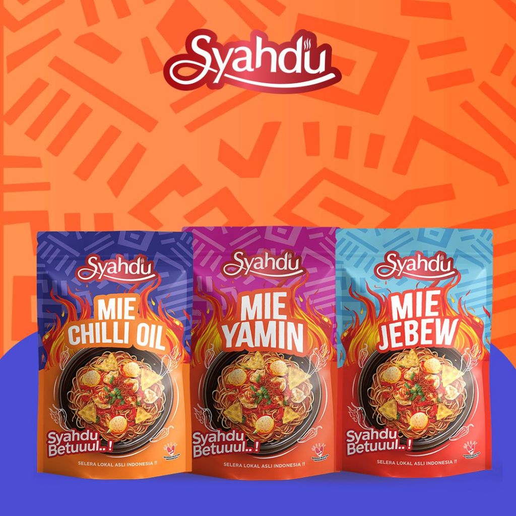 

Syahdu - Paket Mie 3 Varian Rasa