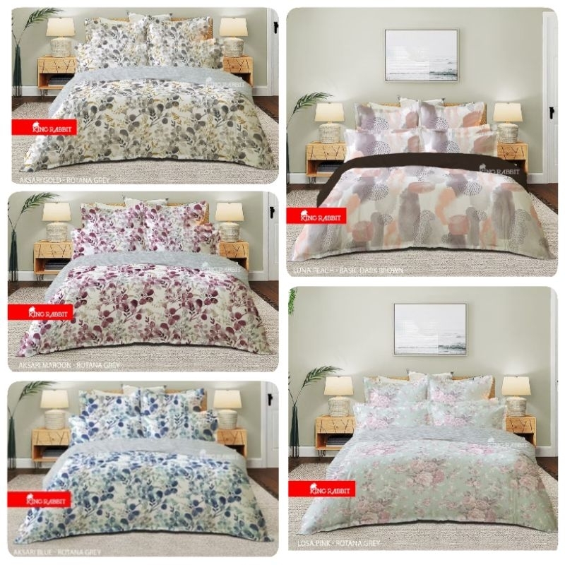 King Rabbit Bedcover Set Uk. 160 (Queen)