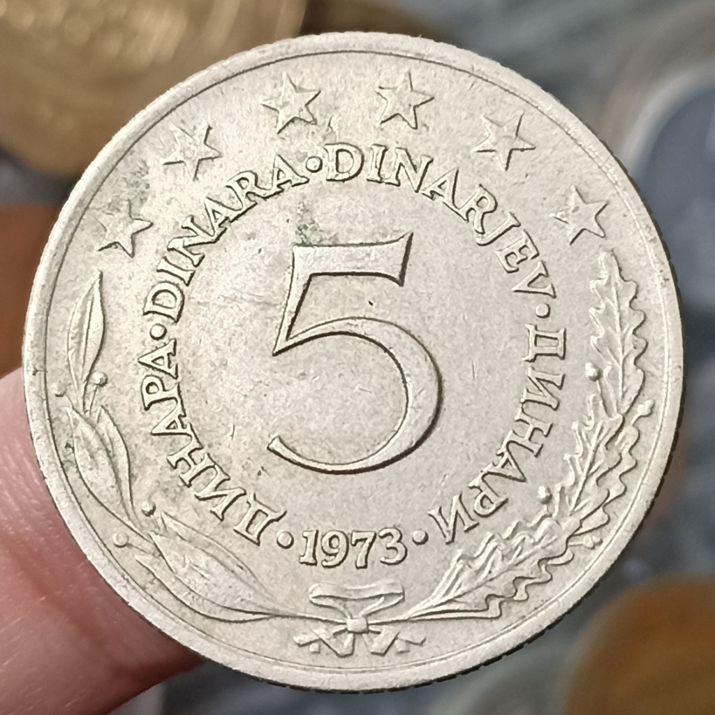 Koin Kuno Yugoslavia 1 Dinar Tahun 1973
