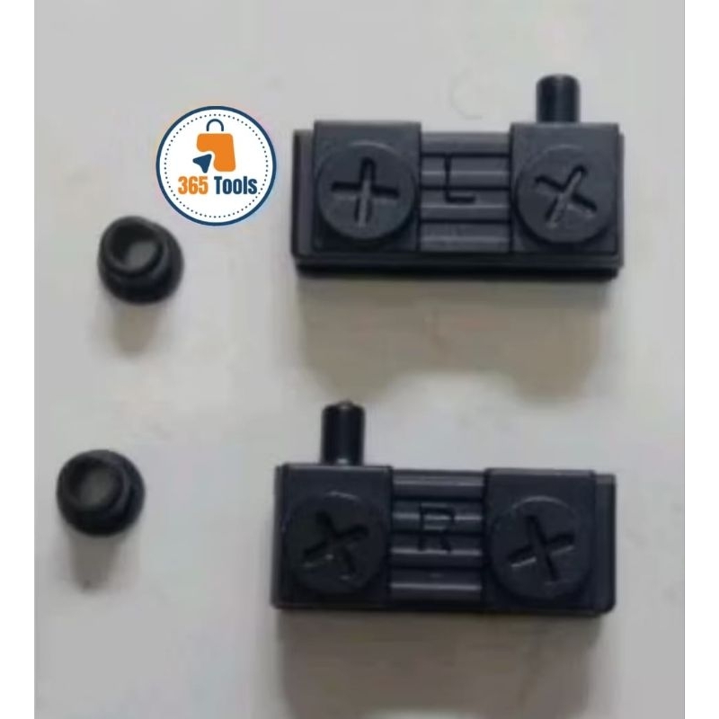 Engsel Pintu Kaca Jepit 5 mm / Engsel Pivot Pintu Kaca  (T 86 PLASTIK)