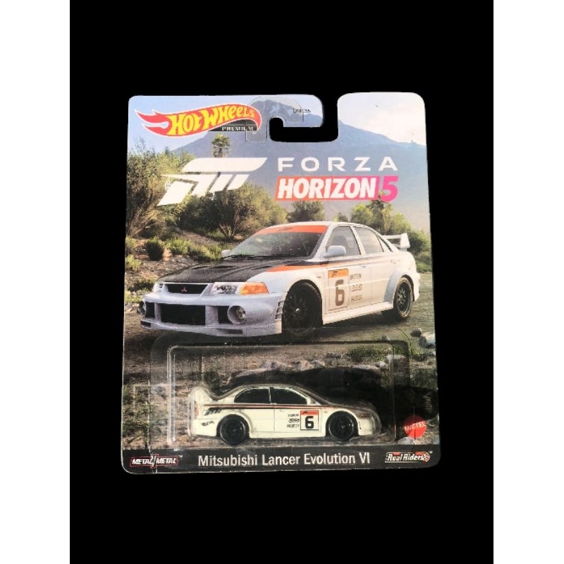 Hot Wheels Premium – Mitsubishi Lancer Evolution VI (Forza Horizon 5 Edition)