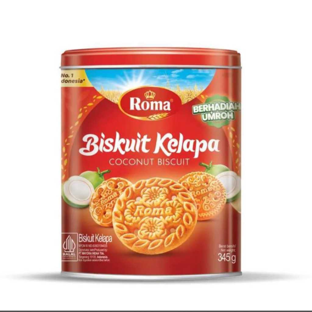 

Roma Biskuit Kelapa kaleng/kemasan 300gr