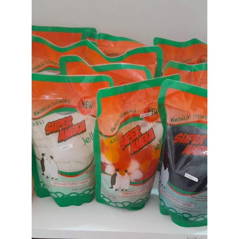 

aneka jelly / boba / sari kelapa