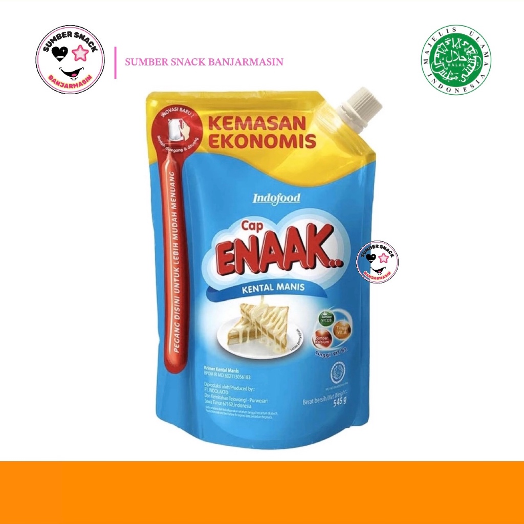 

Cap Enaak Kental Manis Putih (545g)