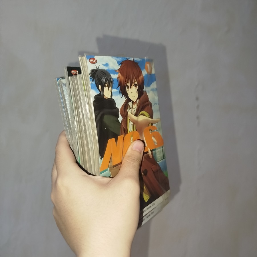Komik No. 6 vol 1-9 oleh Atsuki set kolpri
