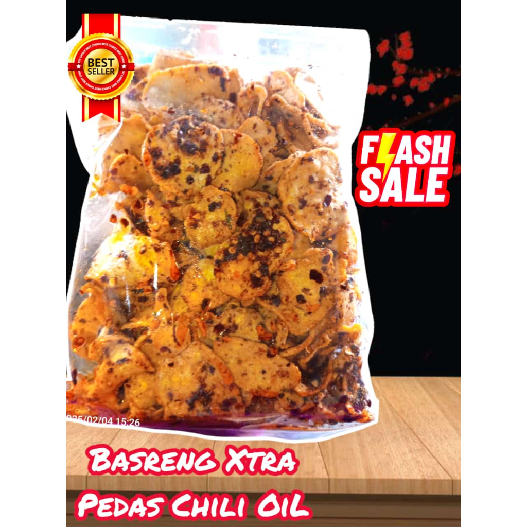 

Best Seller BASRENG CIKRUH Bojot Pedas Renyah Gurih 250gr Seblak Kering Sebring Gratis Packing