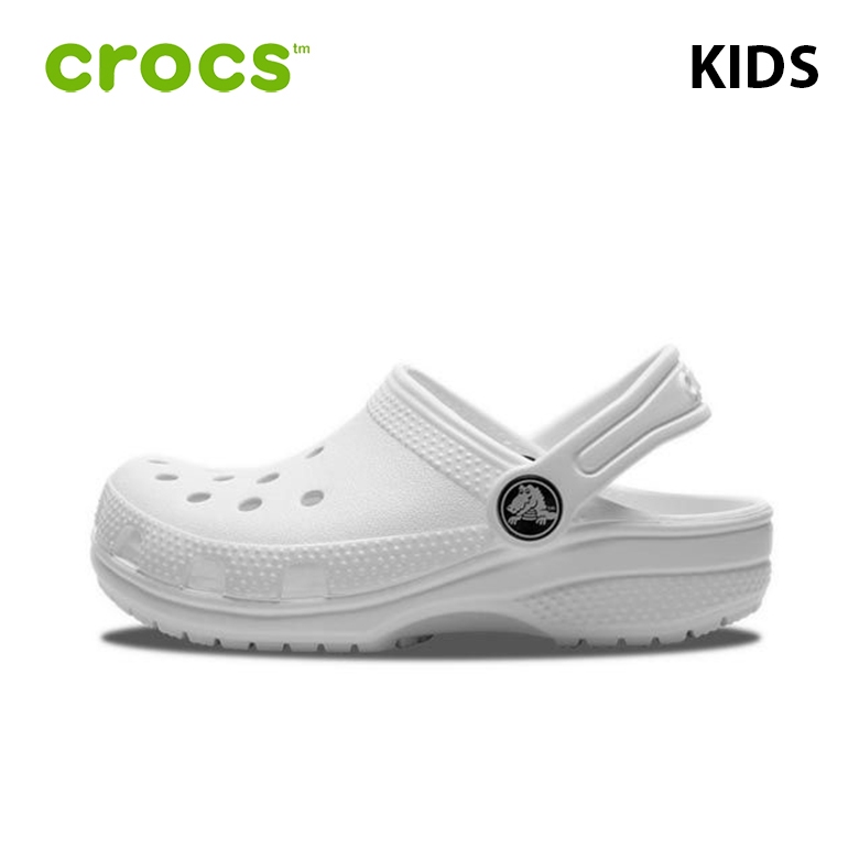 Sandal Crocs Kids Classic Clog White