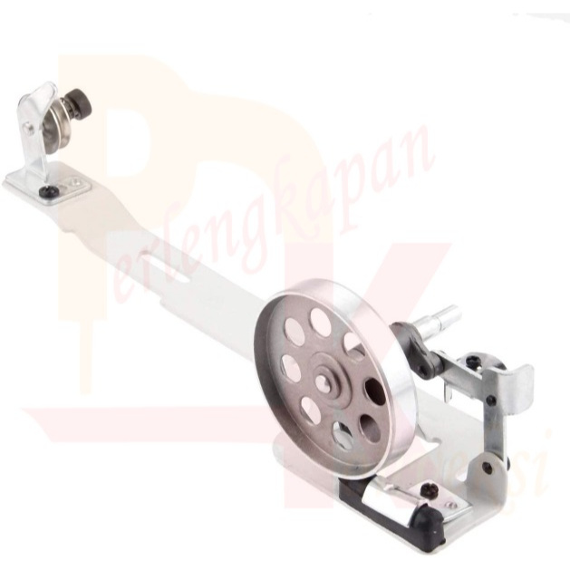 Bobbin Winder Penggulung Pengisi Benang Spul Spool Bobbin Gulungan Palet Roda Besar Roda Kecil Mesin