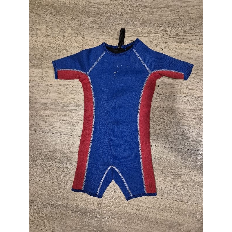 Kids Thermal Swimwear | Baju renang neoprene anak 1-2 Tahun | PRELOVED