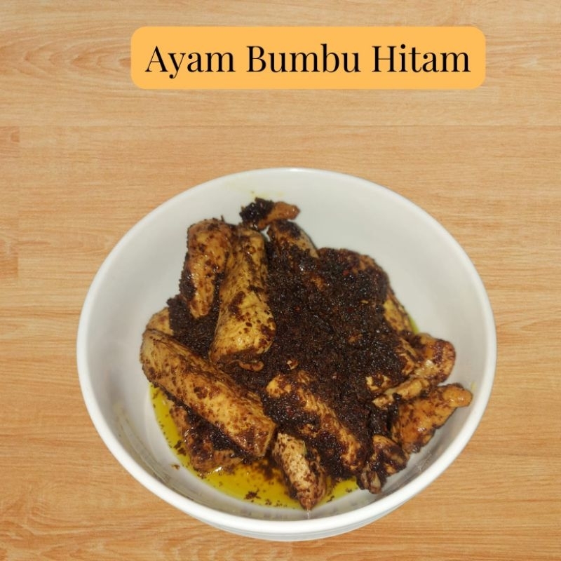 

ayam fillet bumbu hitam madura