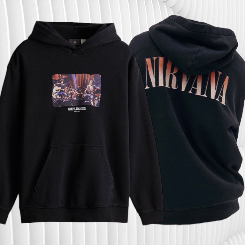 Hoodie H&M Man NIRVANA