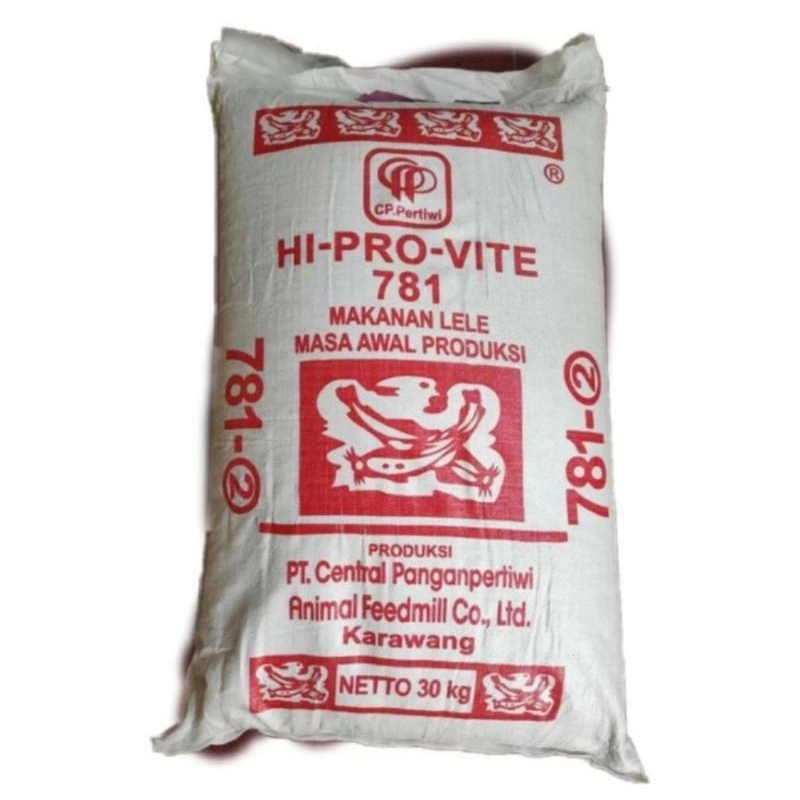 PELET IKAN LELE 781-2 HI PRO VITE 781-2 PELET LELE NILA PATIN 781-2