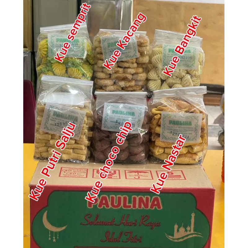 

PAKET KUE LEBARAN 2025// PAULINA ISI 3 KILOGRAM // PAKE KUE PAULINA :LEBARAN/ HAMPERS LEBARAN 2025