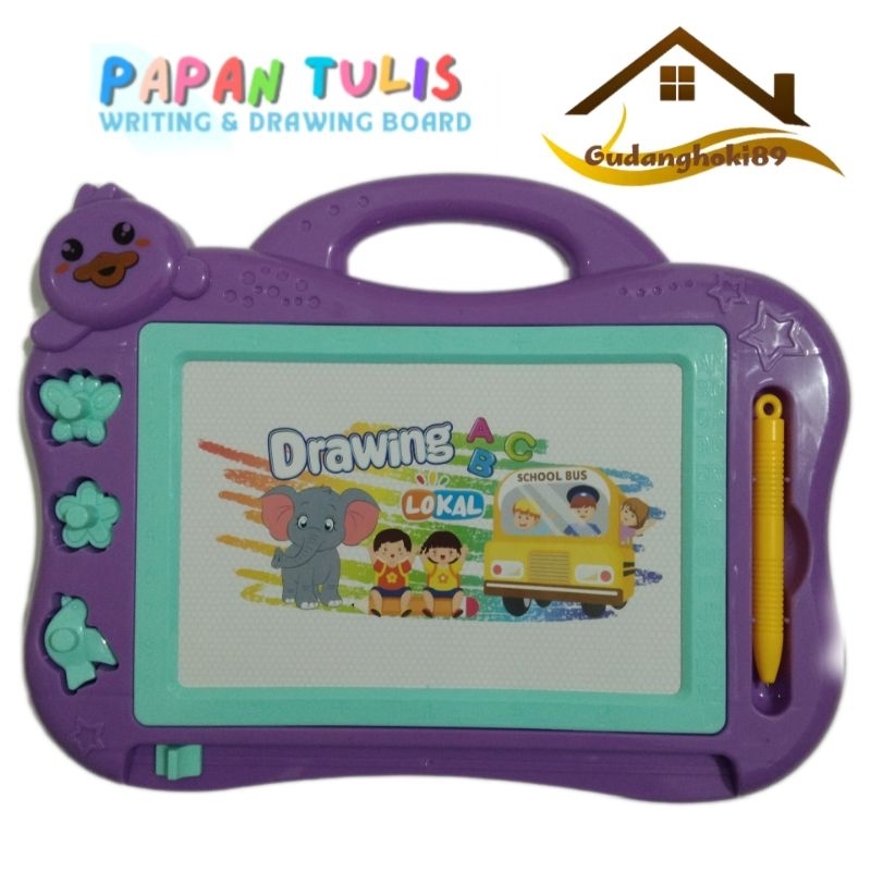Mainan Drawing Board Papan Tulis Besar Bentuk Burung