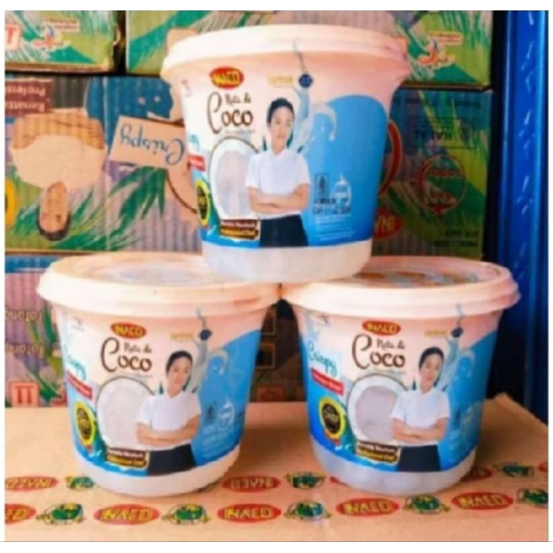 

[ KARTONAN ISI 6 ] INACO NATA DE COCO 1KG (POTONGAN BESAR)