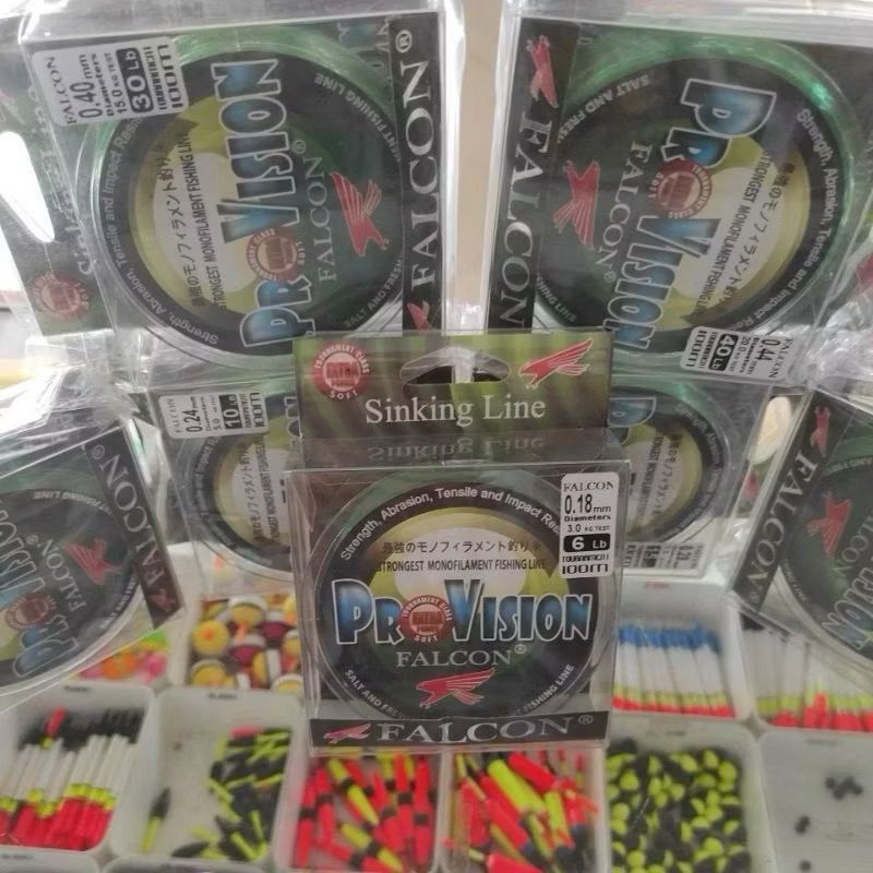 senar pancing falcon provision 100m