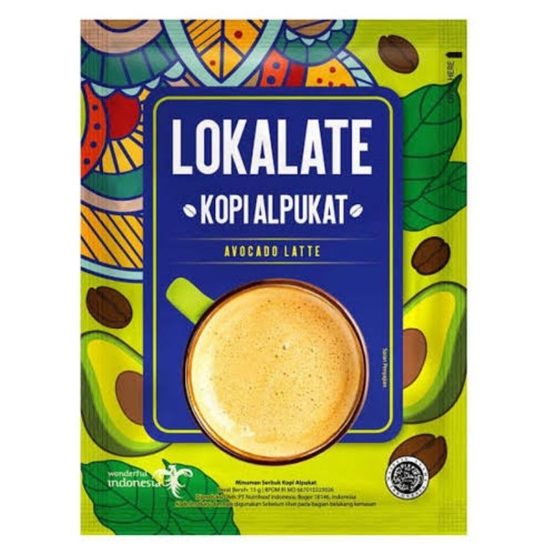 

Kopi Lokalate 15gr - Avocado Latte (10 sachet)