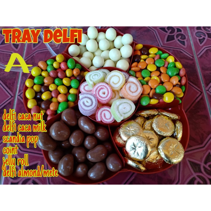 

COKELAT DELFI KEMASAN TRAY TOPLES