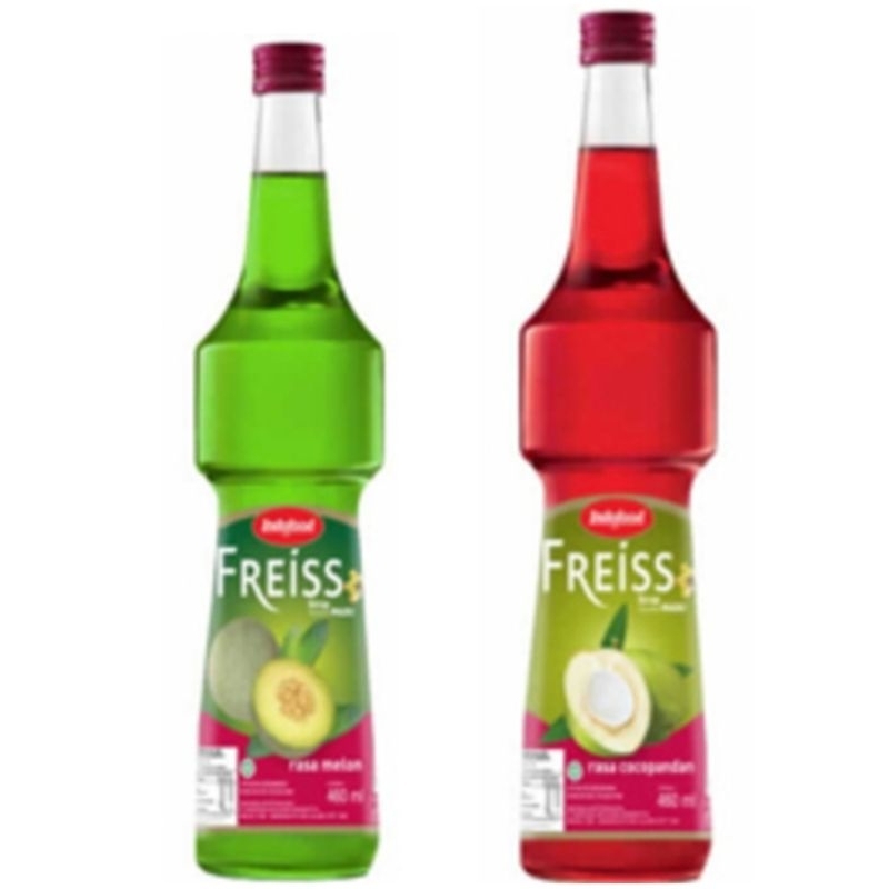 

Indofood sirup Freiss coco pandan dan melon 460ml