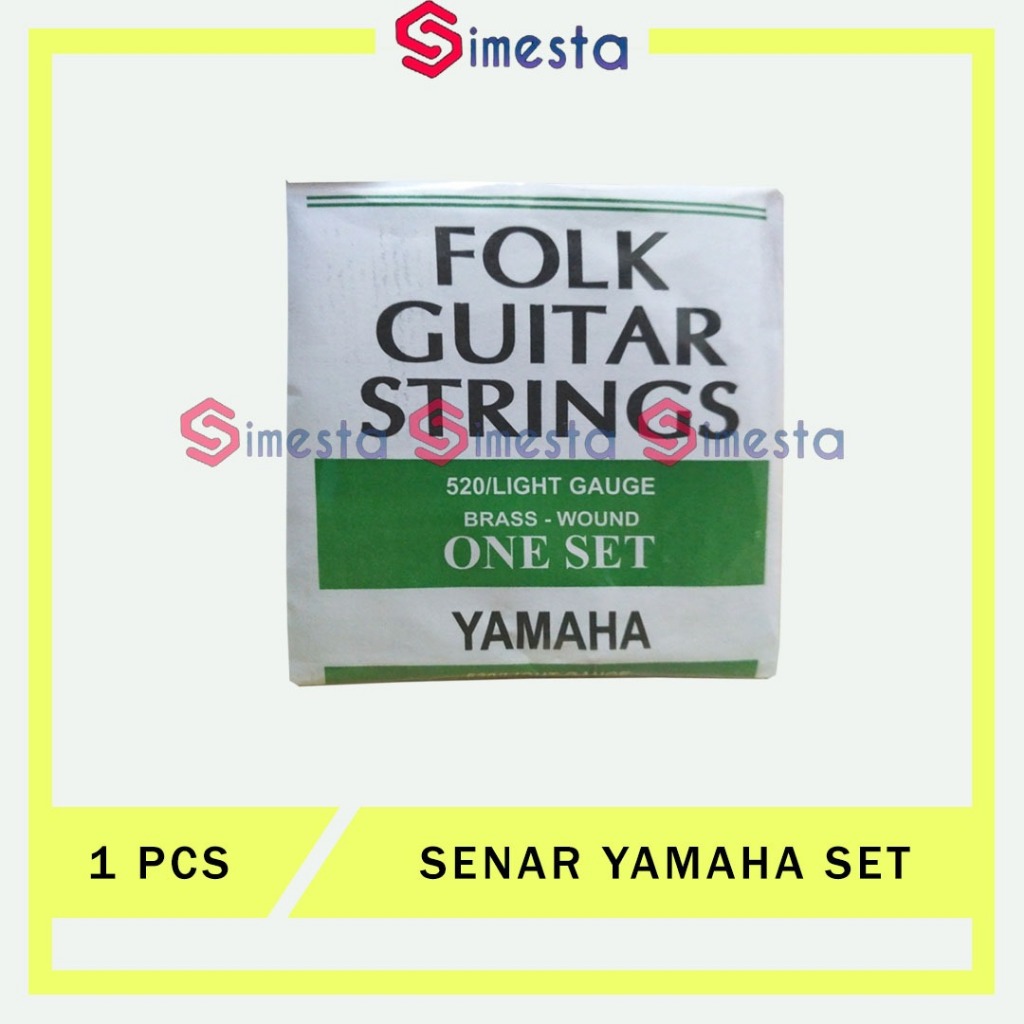 Senar Gitar Yamaha Set Senar Gitar Set Yamaha Folk String Senar Gitar Folk String