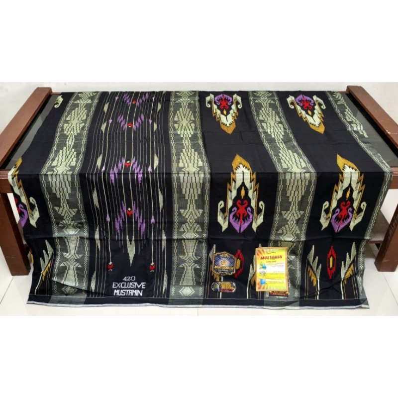Sarung tenun mustamin exlusive full sutra