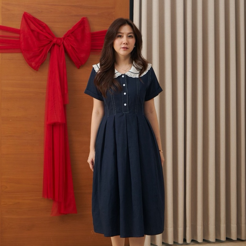 Loliestory Santa Midi Dress - Size S