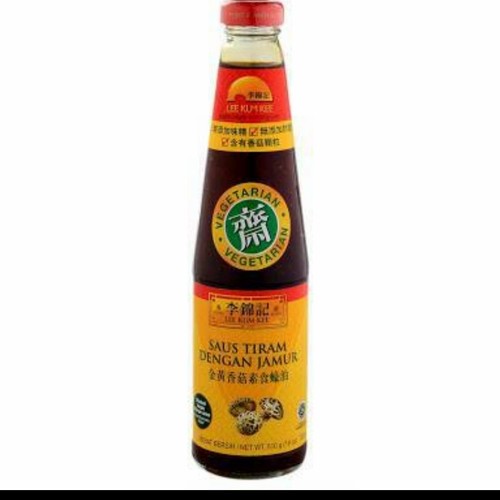 

510gr Lee Kum Kee Saus Tiram Vegetarian / LKK Mushroom Oyster Sauce Exp.Mei 2026