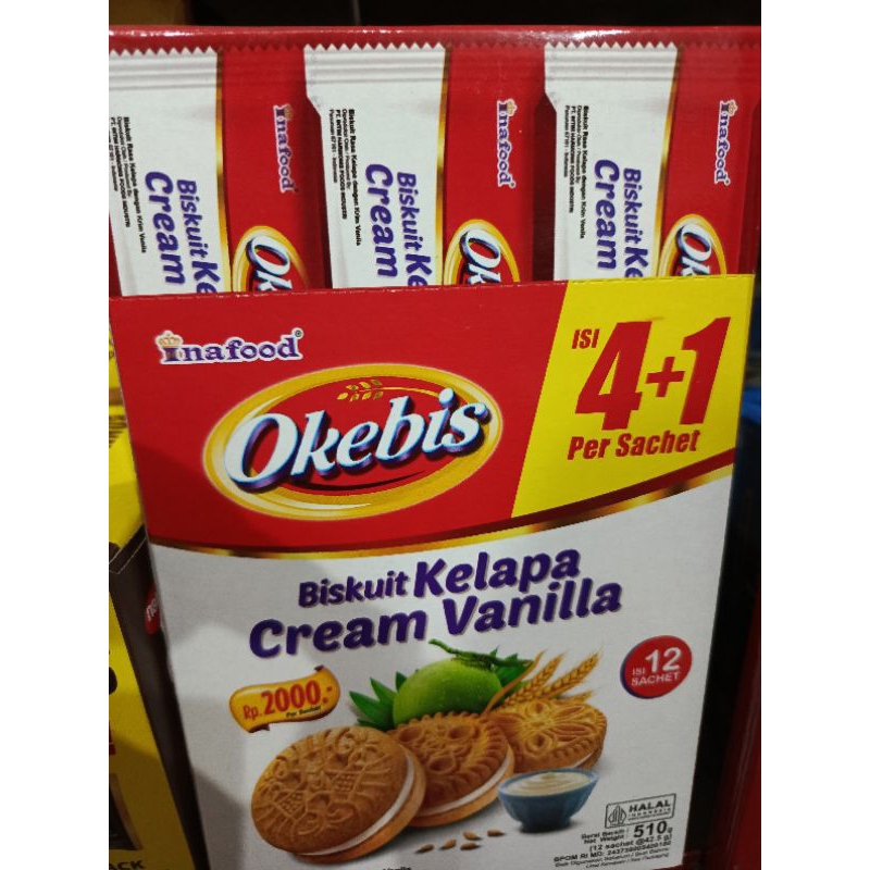 

OKEBIS CREAM VANILLA ISI 12 PCS