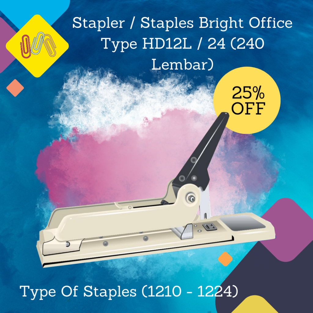 

Stapler / Staples Series Bright Office Type HD-12L/24