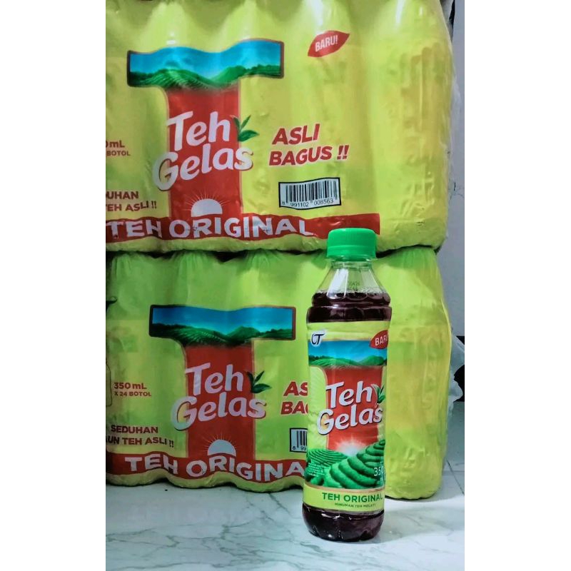 

[1 Botol] Teh gelas 350ml Original