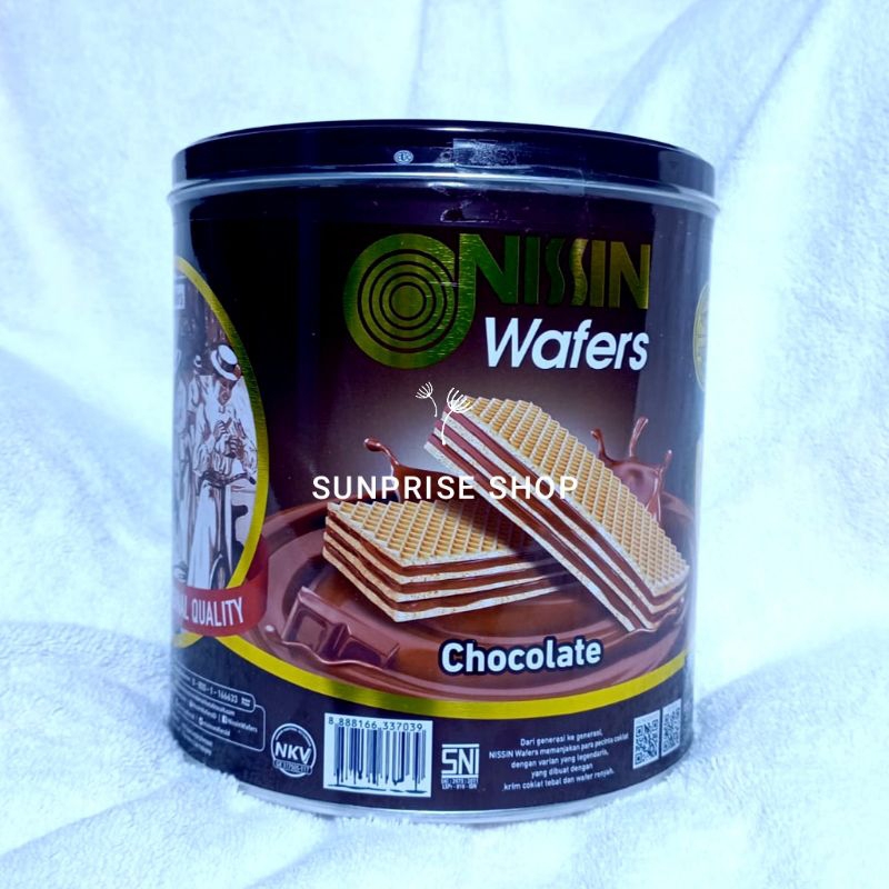 

NISSIN WAFER COKELAT KALENG 570 Gram