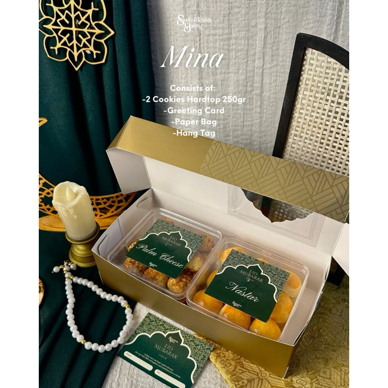 

Hampers "MINA" Hampers kue kering hantaran hampers eid fitri idul fitr