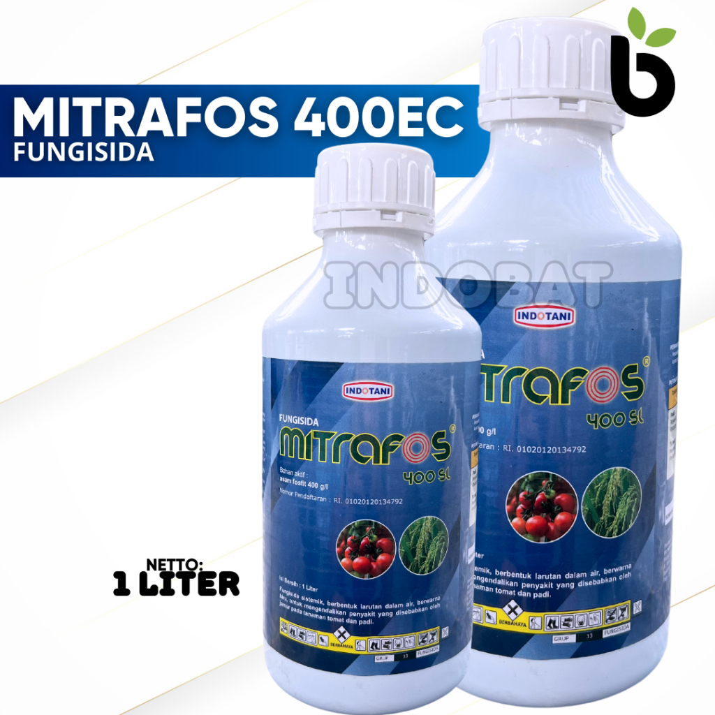Mitrafos 40SL Fungisida Sistemik 1 Liter Untuk Tanaman Tomat dan Padi