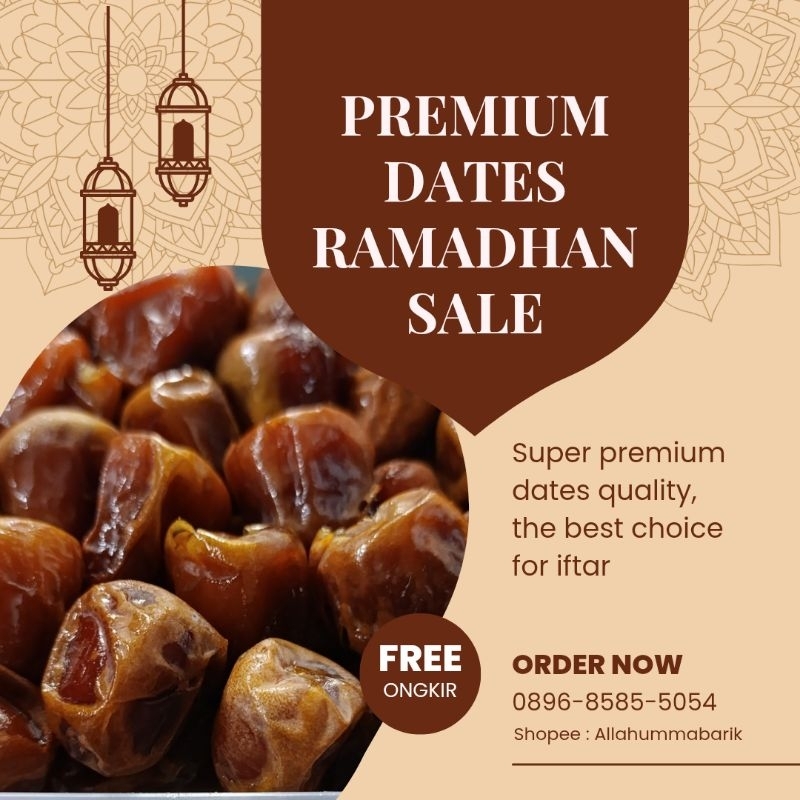 

Premium Kurma Sakari Grade A