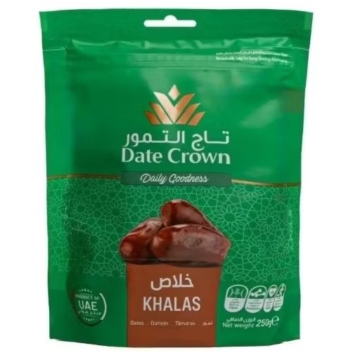 

Kurma Khalas Date Crown 250 g Pouch